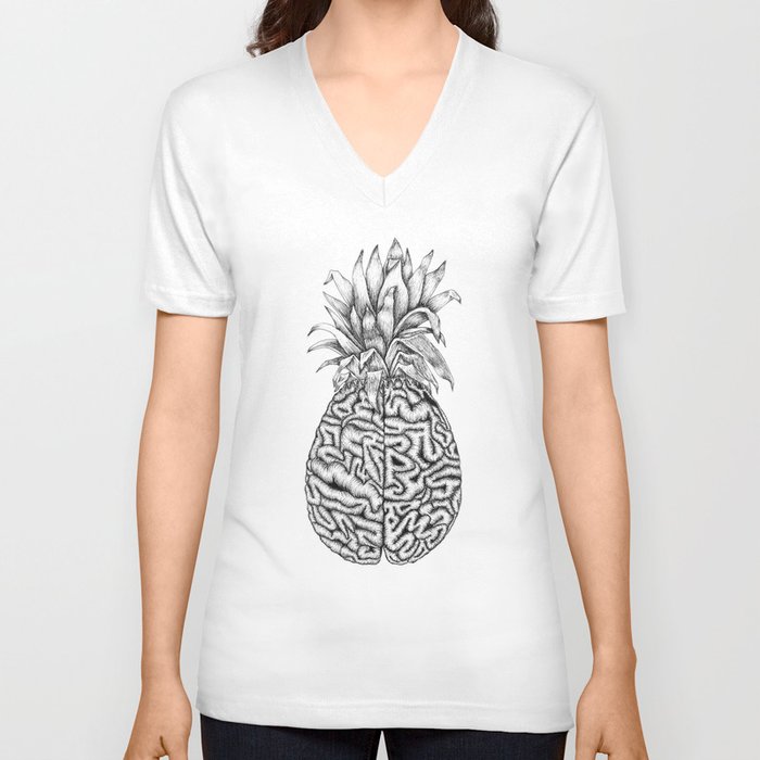 Sweet Cerebrum V Neck T Shirt