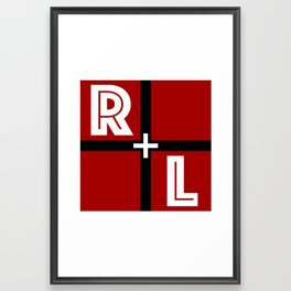 Radniel & Liz Framed Art Print