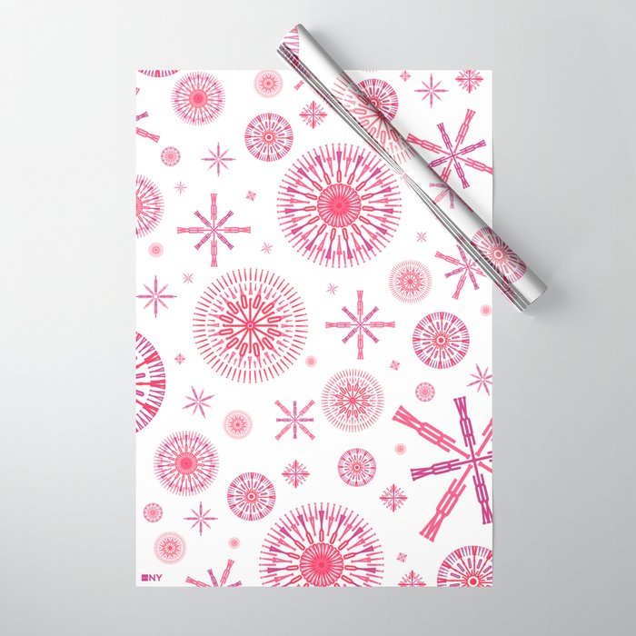  Ashlyn Stewart: Snowflake Wrapping Paper