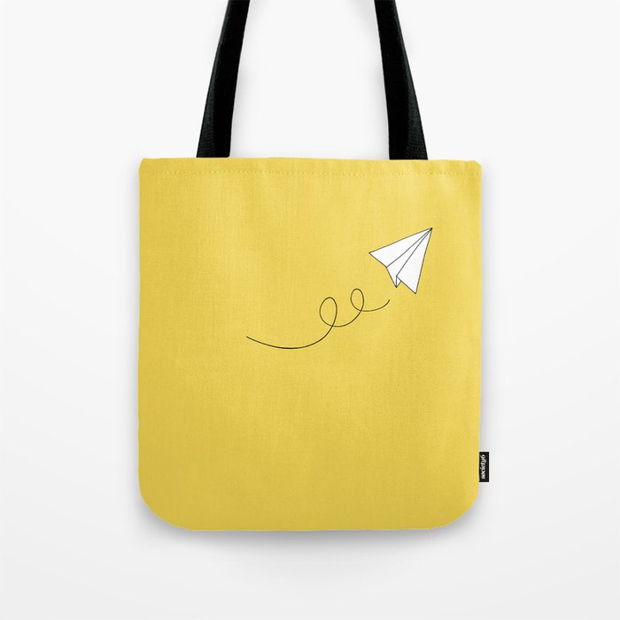 plane tote bag