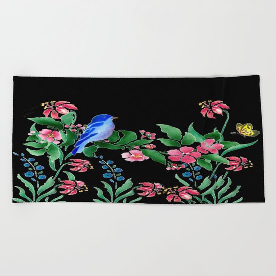 A Little Bit Of Spring Beach Towel