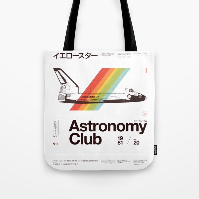 Astronomy Club Tote Bag