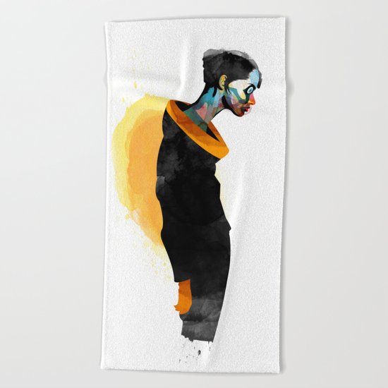 Thanatos Beach Towel