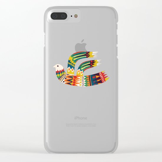 Native Bird Clear iPhone Case