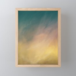 Abstract landscape Framed Mini Art Print