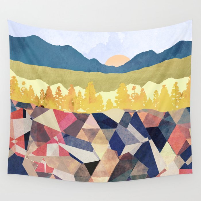 Fall Afternoon Light Wall Tapestry