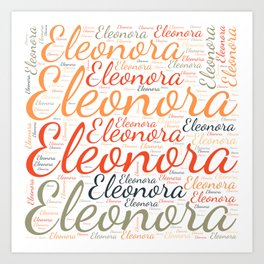 Eleonora Art Print