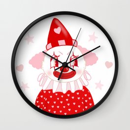 Poopywise the Clown Wall Clock