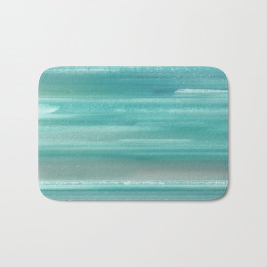 Turquoise Geode Bath Mat