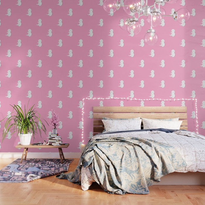 Fluffy Wonder Cat Wallpaper By Indream Society6