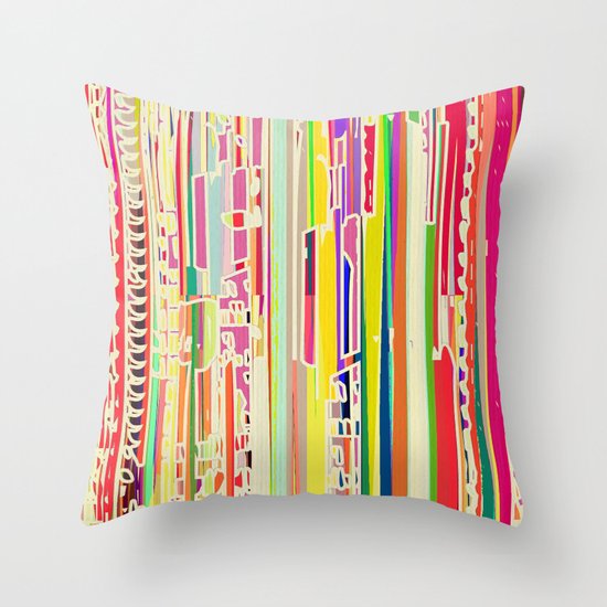 Citric Acid Throw Pillow
