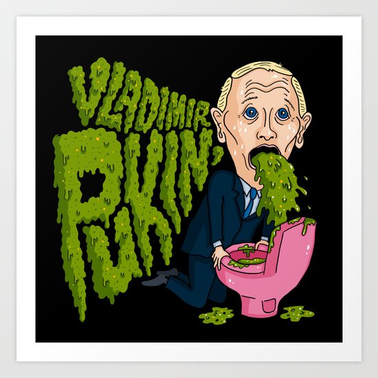 Vlad Pukin' Art Print
