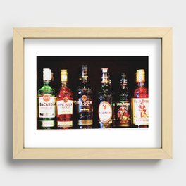 Liquor Store Recessed Framed Print
