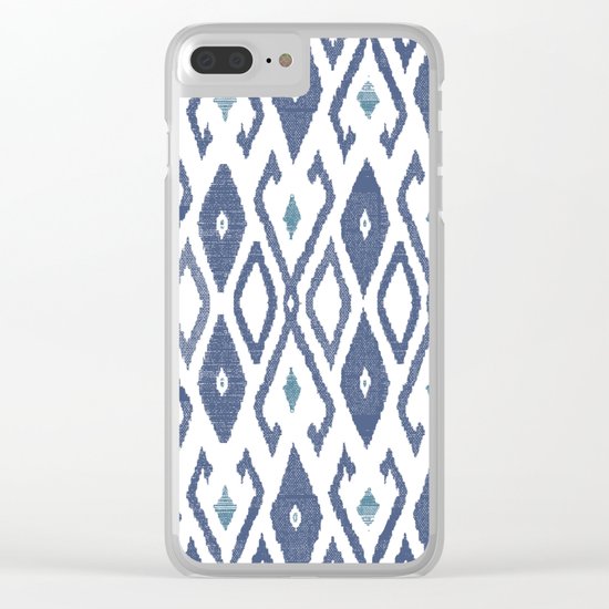 Ikat Clear iPhone Case