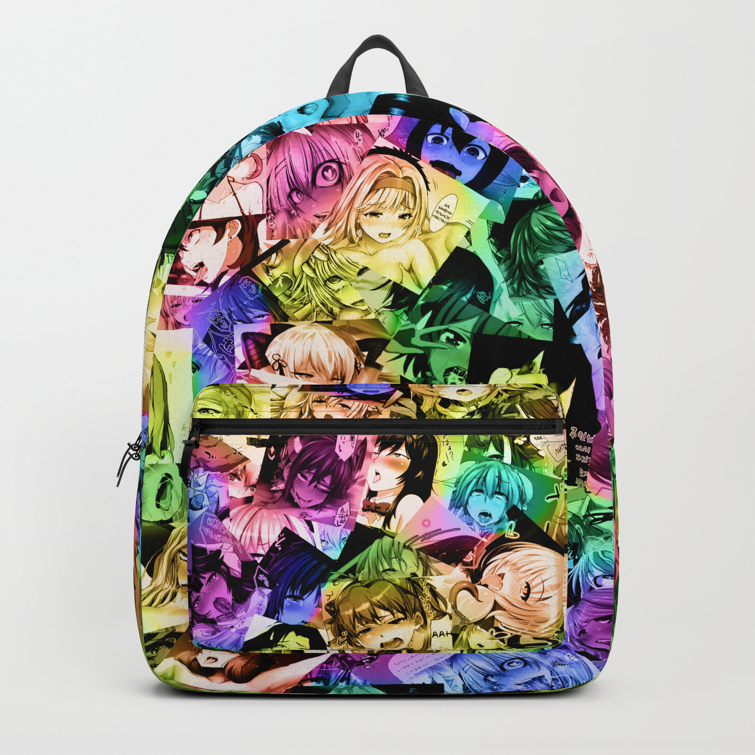 Rainbow Ahegao Backpack By Dima V Society6 Go on to discover millions of awesome videos and pictures in thousands of other categories. rainbow ahegao backpack by dima v