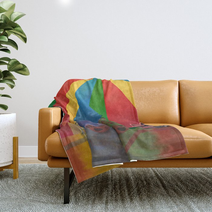 Parachute throw online blanket