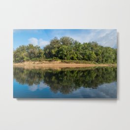 Meramec River Bend Metal Print | Floattrip, River, Riverbank, Hdr, Waterway, Missouri, Meramecriver, Color, Riverbend, Nature 