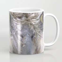 Watercolor Bird, Great Horned Owl 33, Estes Park, Colorado Coffee Mug