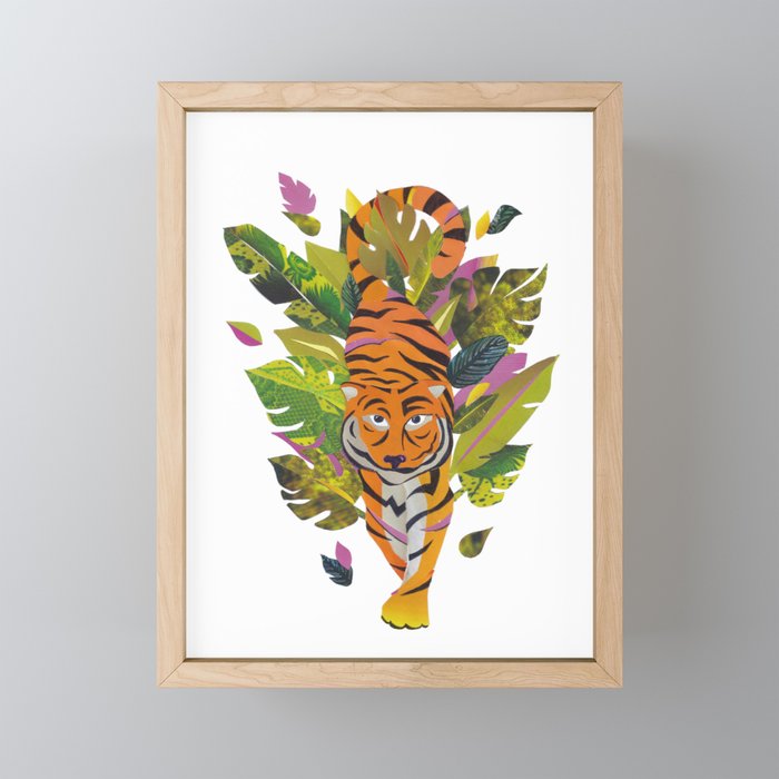 Year of the Bengal Tiger Framed Mini Art Print