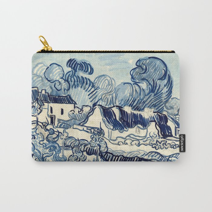 Vincent van Gogh "Landscape with Houses" Carry-All Pouch