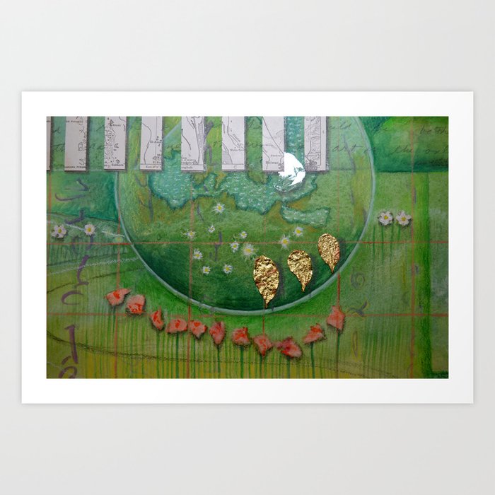 Founded in Mystery Art Print