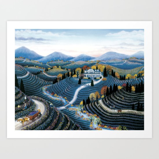 Hudson Valley by Kathy Jakobsen Art Print