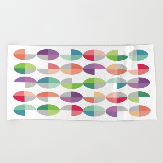 Circles Tomorrow Beach Towel