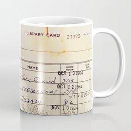 Library Card 23322 Mug