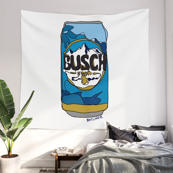 Busch light tapestry outlet