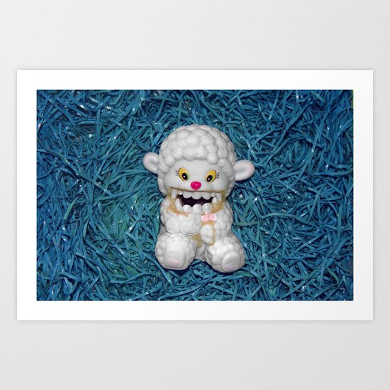 Lamby Art Print