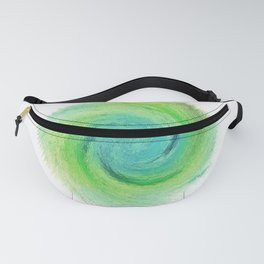 Wind_Ripple_Watercolour_Spin_Positive_Energy Fanny Pack