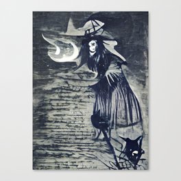 Salem's nights Canvas Print