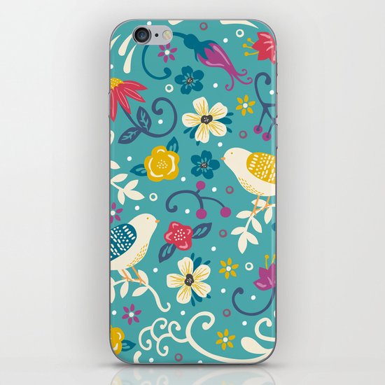 Garden Birds iPhone & iPod Skin
