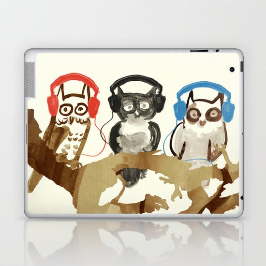 Forest Beats Laptop & iPad Skin