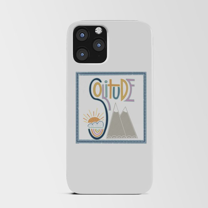 Solitude iPhone Card Case