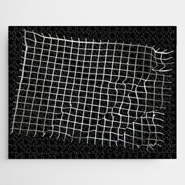 Black and White Grid Jigsaw Puzzle