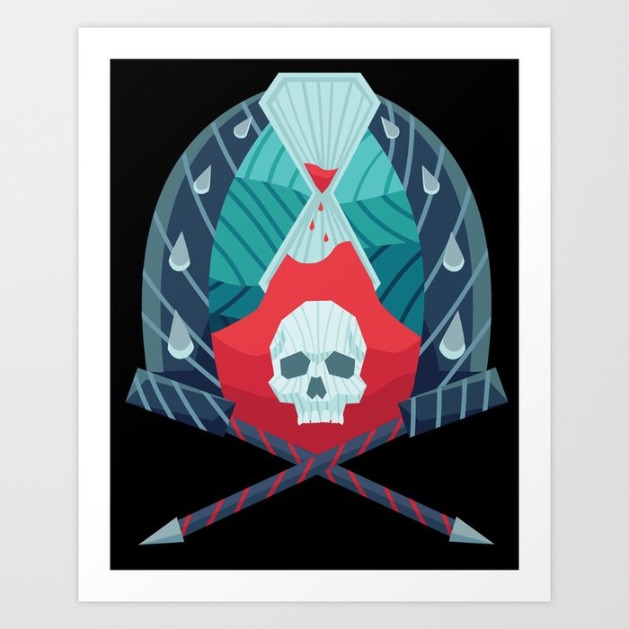 Death Art Print