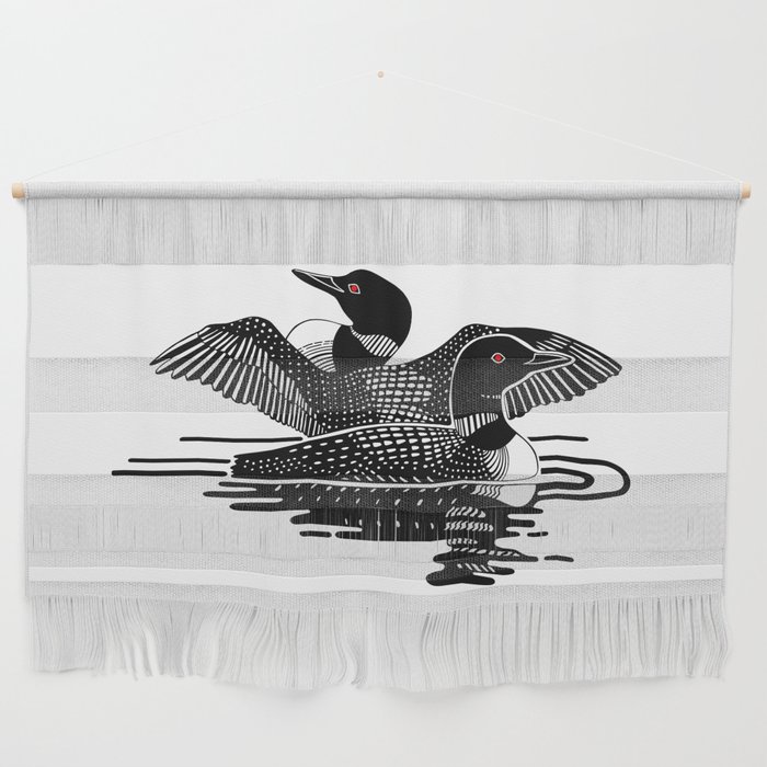 Common Loons Wall Hanging