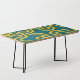 Abstract colorful retro print seamless pattern  Coffee Table