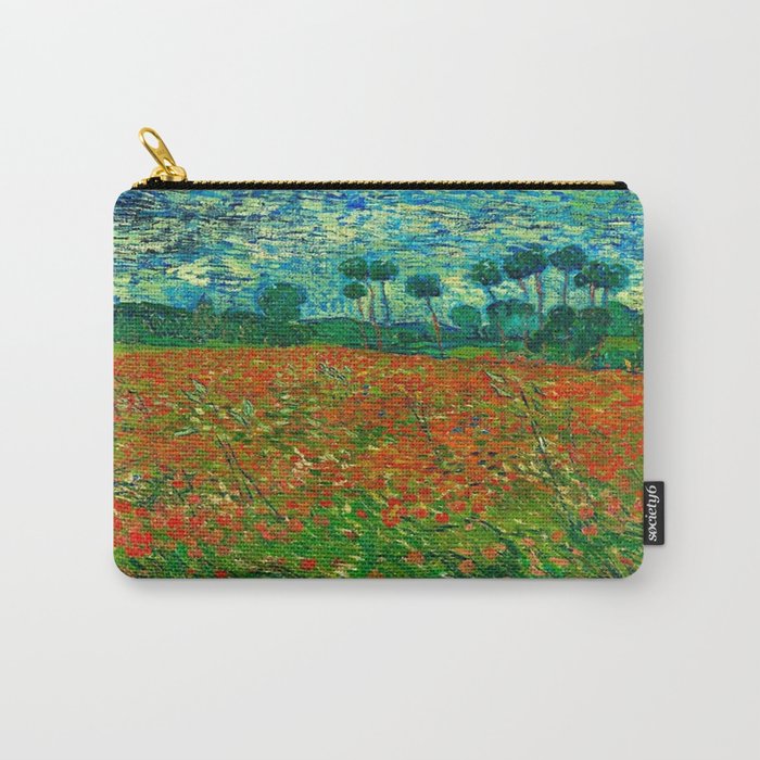  Vincent van Gogh Poppy Field  Carry-All Pouch