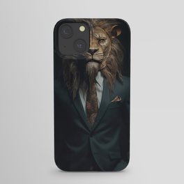 Lion Man iPhone Case