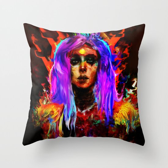 aquarius Throw Pillow