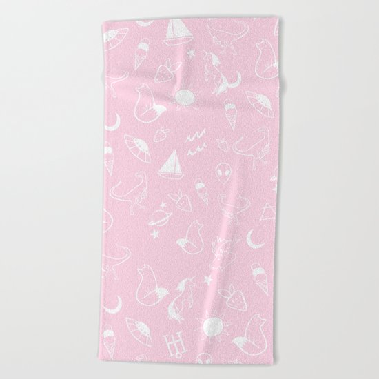 The Cure Beach Towel