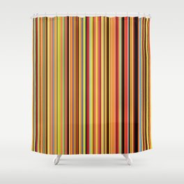 Old Skool Stripes - Bold - Extra Wide Shower Curtain