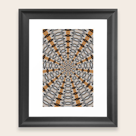 Patterns Framed Art Print