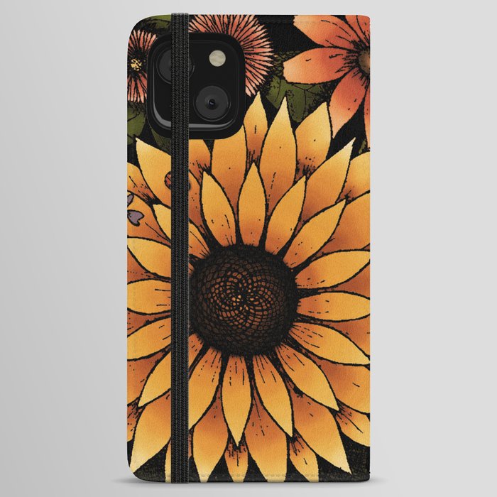 Sunflower Summer iPhone Wallet Case