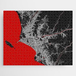 Lima City Map of Peru - Oriental Jigsaw Puzzle