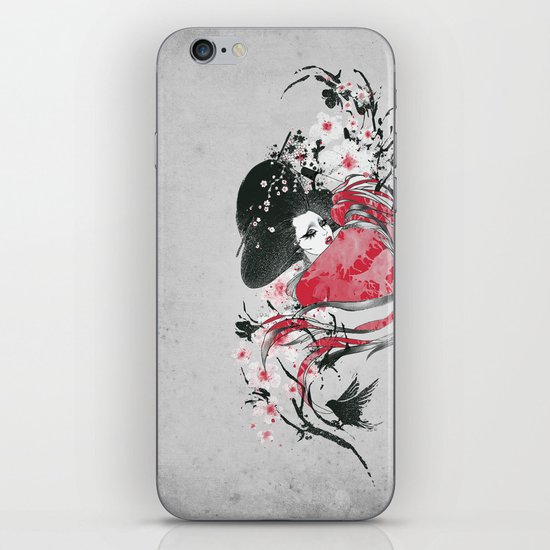 The Geisha iPhone & iPod Skin