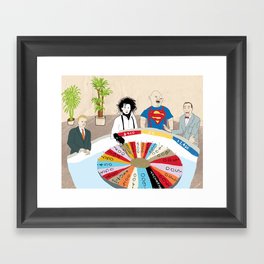 Wheel of Fortune Framed Art Print
