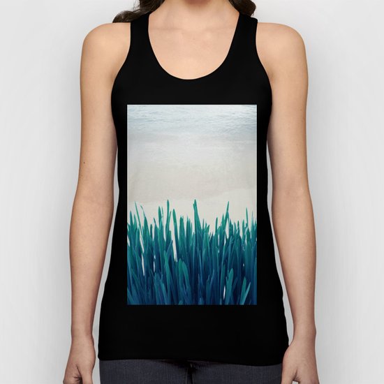 Fresh grass #society6 Unisex Tank Top